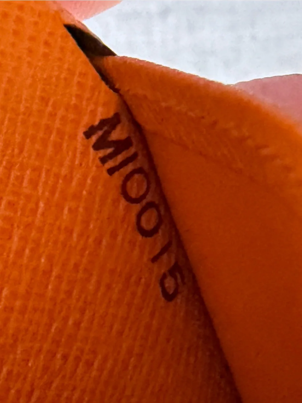 Louis Vuitton Epi Porte Monnaie Viennois Mandarin Orange Kiss Lock Coin Wallet